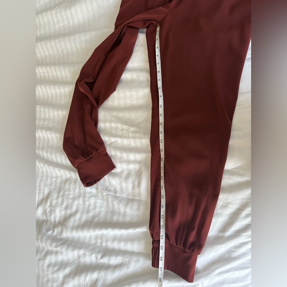 Dynamite Burnt Orange Tie-Waist Pants - Picture 4 of 7